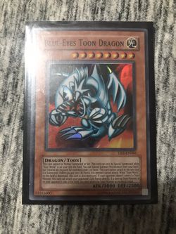 Yugioh Blue Eyes Toon Dragon
