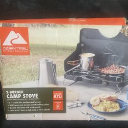 Ozark Trail 2-Burner  Propane Camp Stove