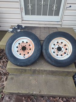 Trailer Tires good condition Good Rubber 