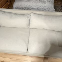 West Elm sofa 