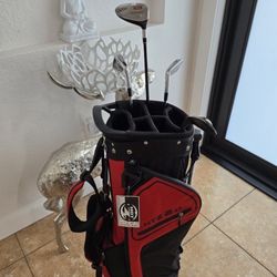 Golf Clubs And Golf Bag