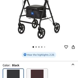  Lightweight Aluminum Rollator Walker