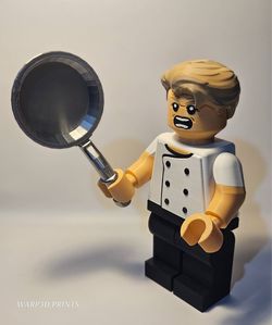 Gordon Ramsey Giant Lego Fig CUSTOM