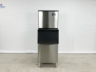 NSF 352 lb Commercial ice maker machine HZB-160F+Ice Bin