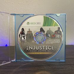 Injustice Gods Among Us Ultimate Edition Microsoft Xbox 360 Disc Only Tested and works