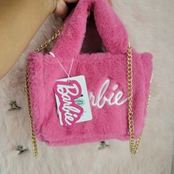 Barbie pink bag