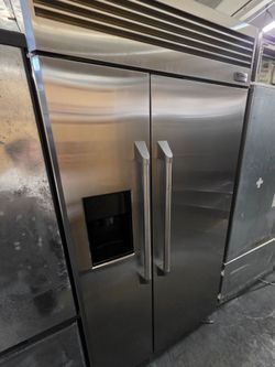 42" GE MONOGRAM BUILT IN STAINLESS STEEL REFRIGERATOR