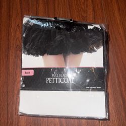 Black Peticoat Skirt