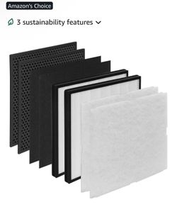 GoKBNY 2-Set MinusA2 Filter Replacement Kit Compatible with MinusA2 Purifier, SPA-700A, SPA-780A/N-[Odor Remover]
