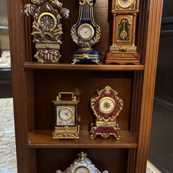 Antique Miniature Clock Collection