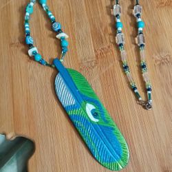 And Painted Seattle Seahawks Logo  Accessory