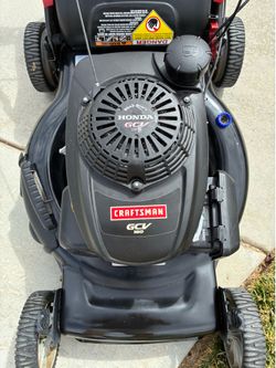 Craftsman mower/lawnmower, self-propelled rear wheel drive with Honda engine. Runs perfect