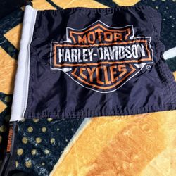 Harley Davidson Vehicle/Window Flag.