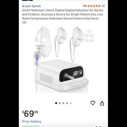 Smart Nebulizer For Adults And Children
