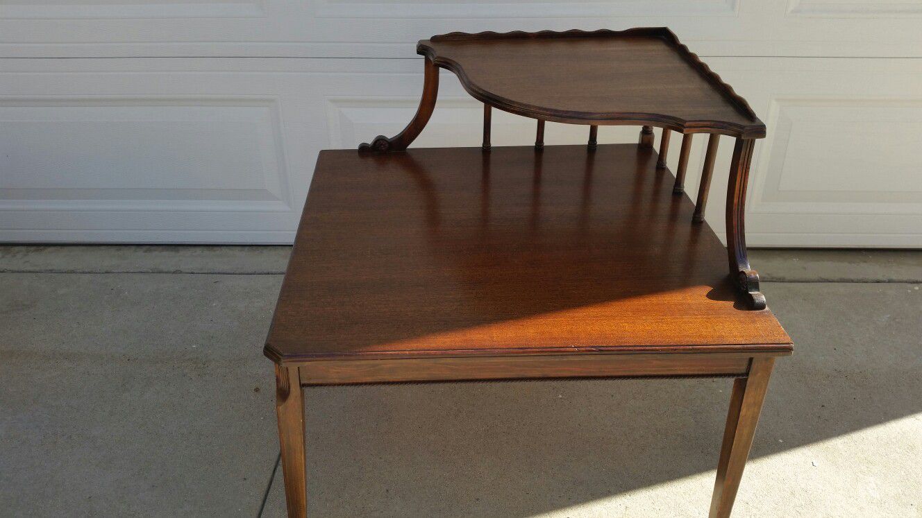 Antique corner table