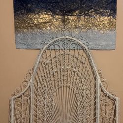 VINTAGE METAL HEADBOARD