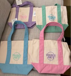 Trader Joe Mini Totes, $30 / set of 4
