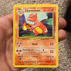Charmeleon Pokémon Card