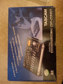 TASCAM DP-03SD Digital Portastudio 8-Track Recorder w/ Original Box