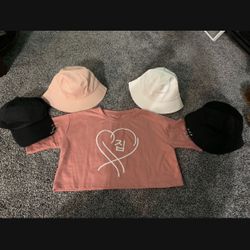 BRAND NEW!! K-Pop T-Shirt and Variety of Hats