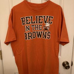 Cleveland Browns NFL Orange T-Shirt