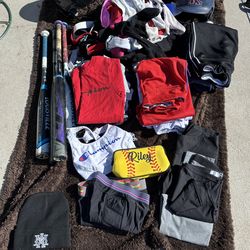 Girls Softball equipment