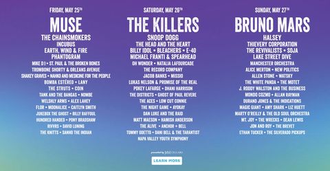 BOTTLEROCK FEST SATURDAY