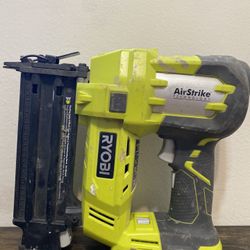 Ryobi 18v Cordless 18ga Brad Nailer Airstrike Technology P320  TOOL ONLY TESTED