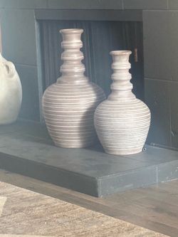 Ceramic vases