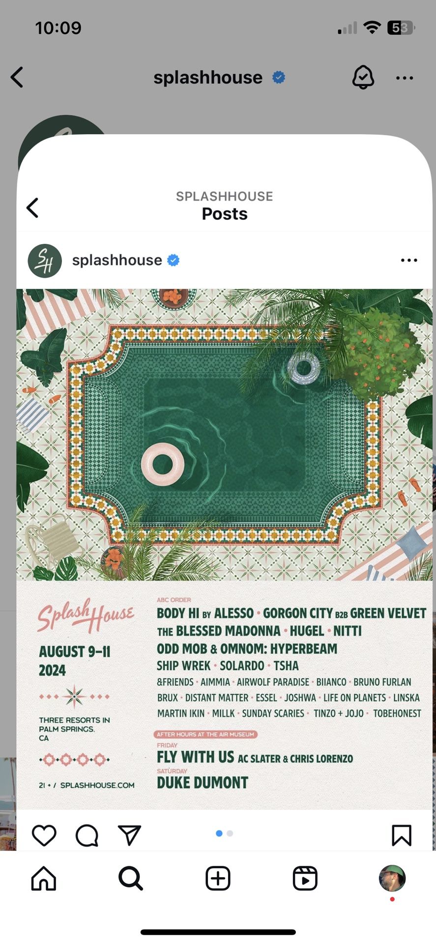 Splash House Weekend 1 Combo