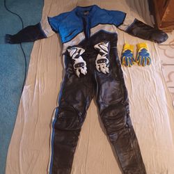 Leather Riding Suit 