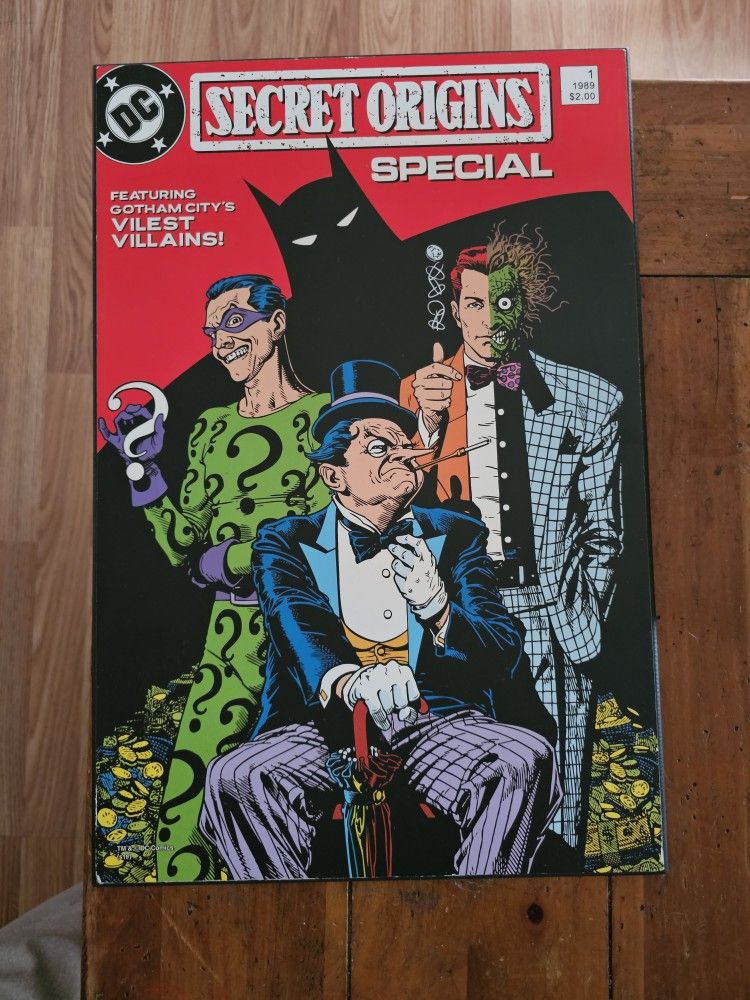 DC - Vintage Wooden Wall Art