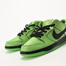 Nike SB Dunk Low The Powerpuff Girls Buttercup 55