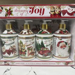 Season Of joy Hand Soaps New Set Of 4