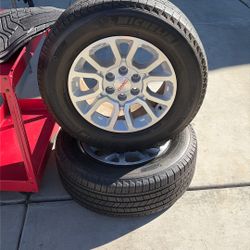 Wheels And Tires Set