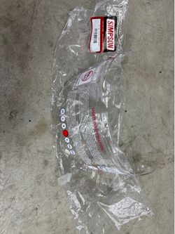 Simpson helmet lens brand new