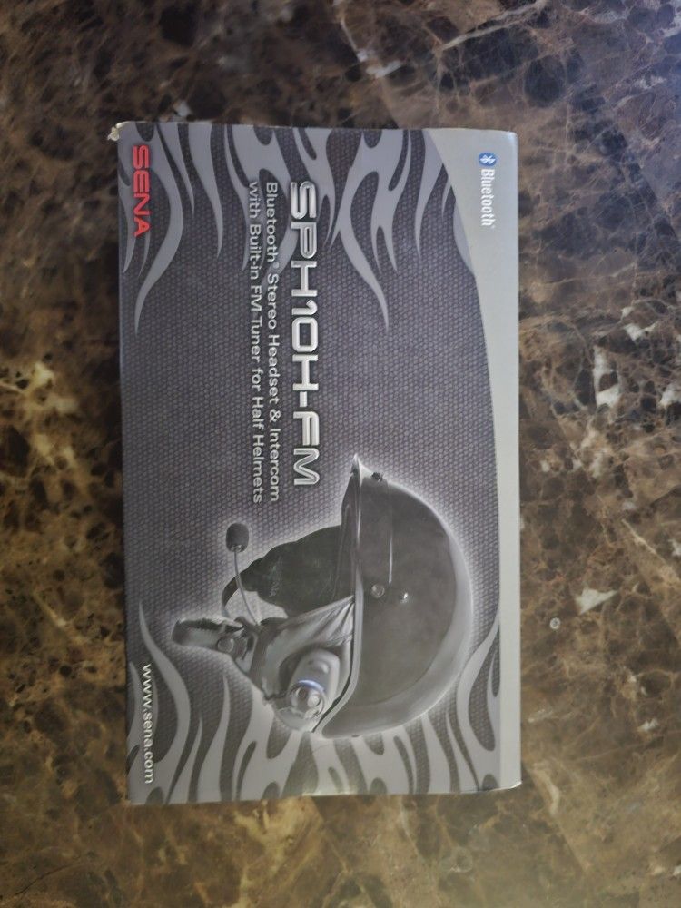 sena bluetooth headset with fm tuner for half helmets