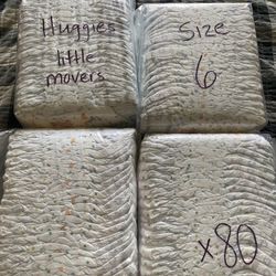 Huggies Diapers Size 6