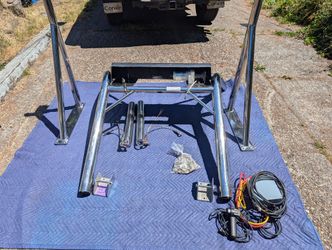 Roskelly Olson Transom Davit RS-8 With Compression Posts