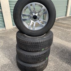 18” Michelin Defender LTX M/S 265/65R18 Chevrolet, GMC and Dodge Ram 1500 Tires and Wheels Rims