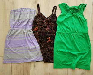 3 Short Women's Dresses Size S