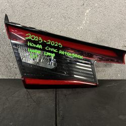 2023-2024-2025 HONDA CIVIC HATCHBACK LEFT INNER LAMP OEM USED