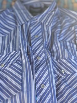 WRANGLER WESTERN SHIRT SHORT SLEEVE SZ 2XT