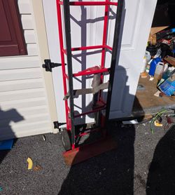 Red Heavy-Duty Hand Truck Dolly