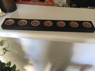 Black Candle Holder