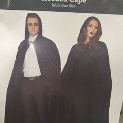 Black Halloween Cape