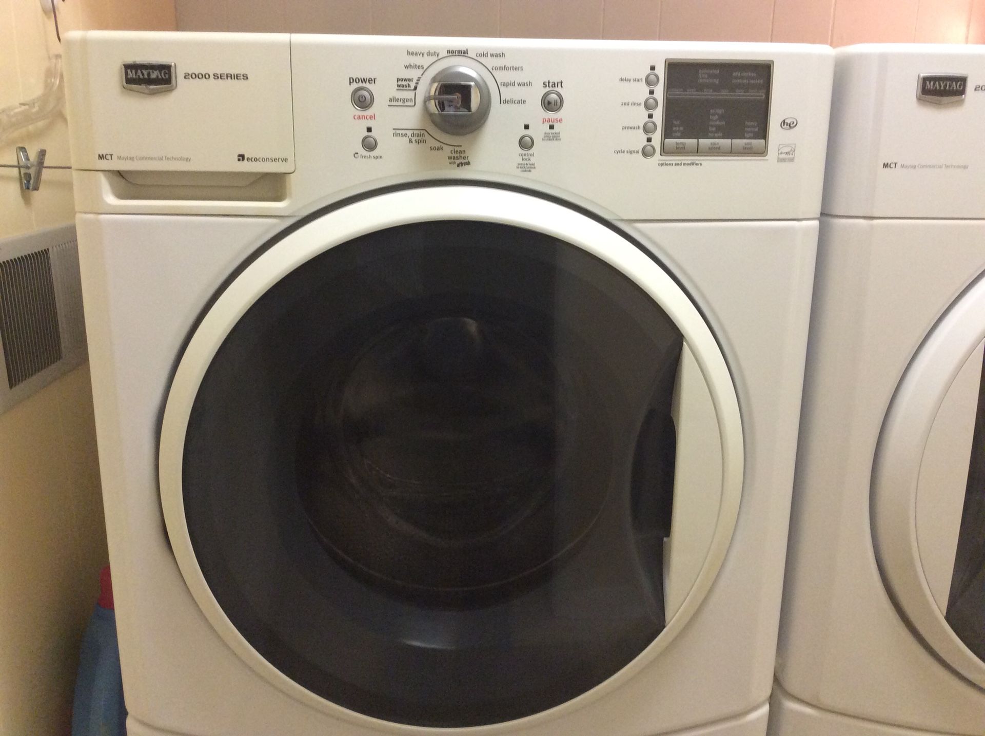 Maytag 2000 series front loading washer & dryer for Sale in Mercersburg
