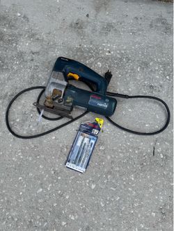 Bosch 1587VS Heavy-Duty Corded Variable Speed Jigsaw New Blades Included