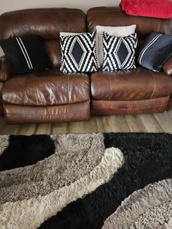 Leather Couch And Loveseat