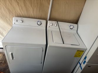 Ge washer & dryer set